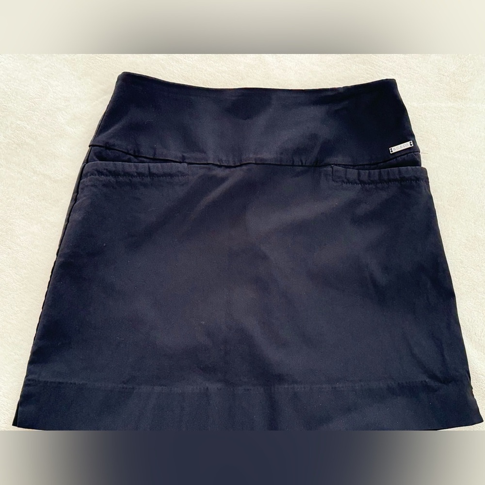 Spandex skorts with pockets